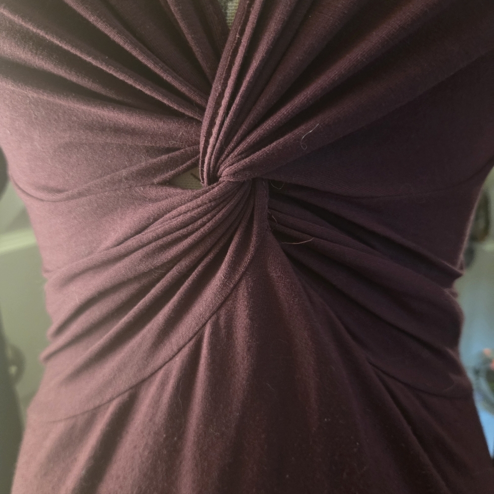 Long Sleeve Twist Top In Jam - Picture 8 of 13
